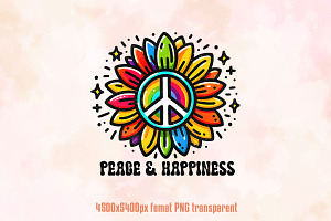 Love And Peace Sublimation Bundle