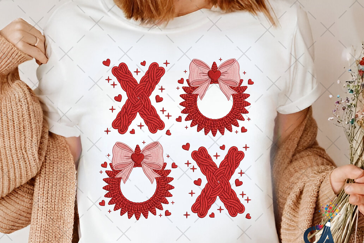 Yarn Crochet XOXO Valentine Jesus, an Illustration by Creative Art (Photo 3 of 6)