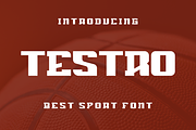 Testro Font, a Serif Font by Jhon.aburame (Thumbnail 1 of 5)