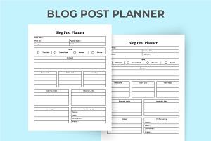 Blog Post Time Tracker KDP Interior