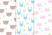 Cute baby animals collection., a Background Graphic by Irene_Boiko_ART (Thumbnail 4 of 10)