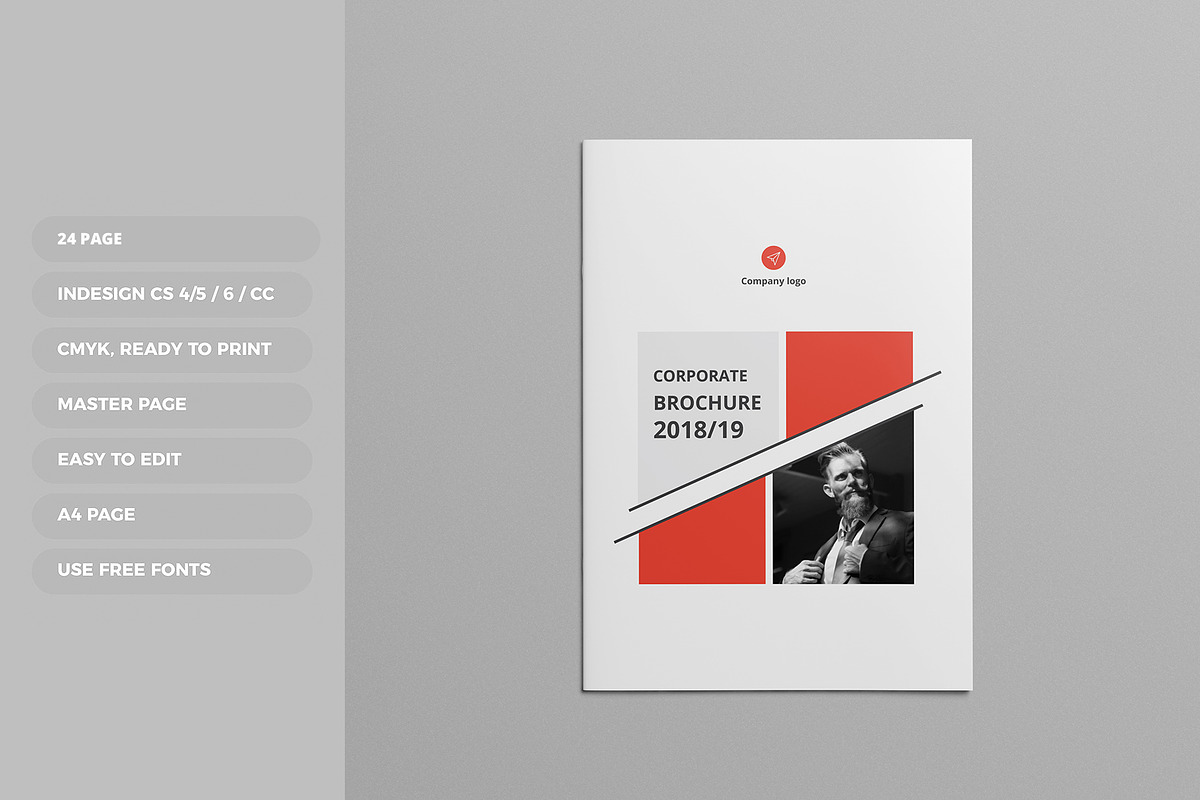 Brochure Design, a Brochure Template by Tanber Hossen (Photo 1 of 13)