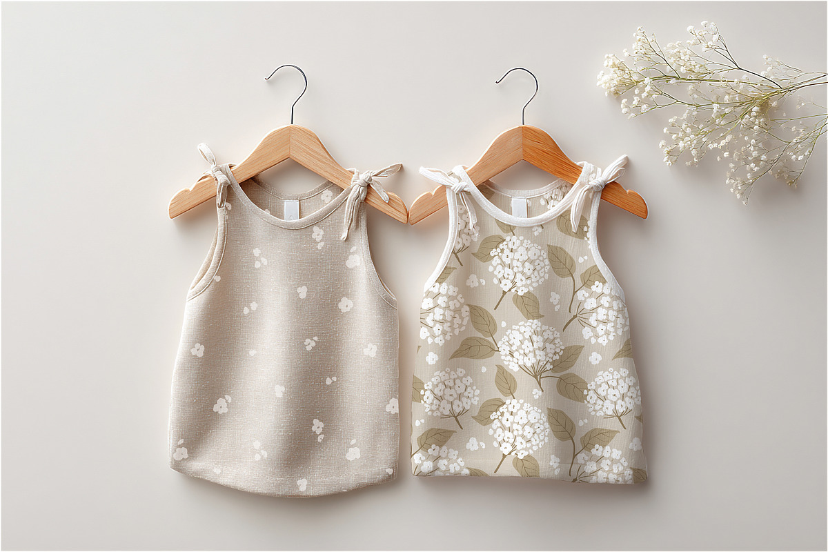 Soft Petals – Kids Seamless Patterns, a Pattern Graphic by PROTEA Watercolor Studio (Photo 6 of 7)