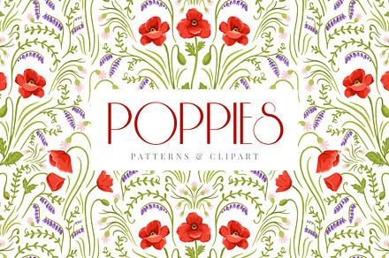 Poppies - Illustrations and Patterns