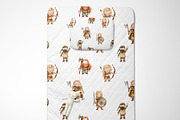 Nursery Viking Tale Watercolor Set, an Object Illustration by Pati Paints (Thumbnail 7 of 9)