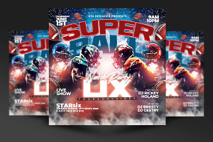 Football Flyer, a Flyer Template by RTXdesinger99
