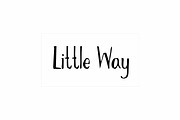 Little Way, a Script Font by TKDoodle (Thumbnail 1 of 4)