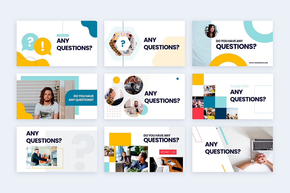 Question Illustrator Slides, a Presentation Template by Slidesmash