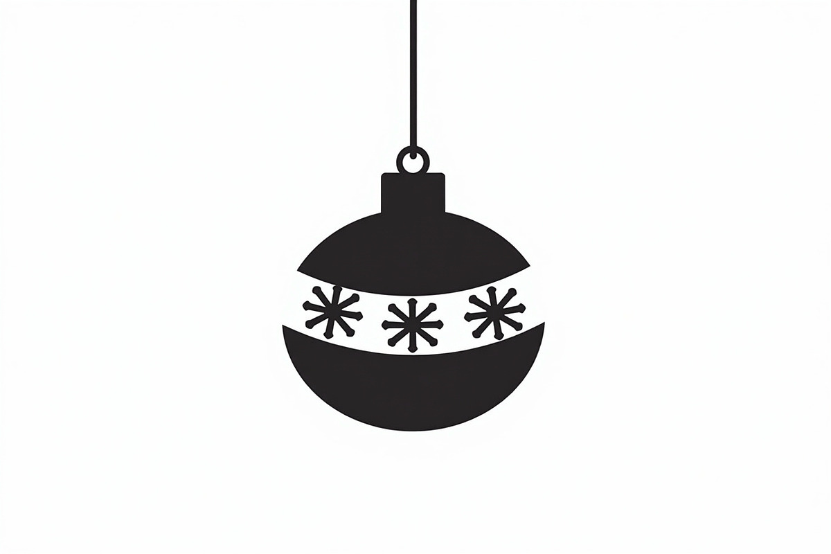 Christmas Laser Cut Ornament Bundle, a Graphic by Designer_Momina (Photo 4 of 16)