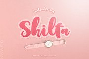 Shilfa Script, a Script Font by khurasan (Thumbnail 1 of 10)