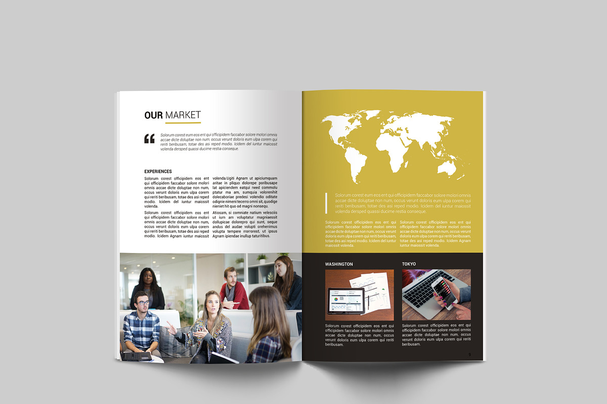 Corporate Brochure, a Brochure Template by BoriesBechker (Photo 6 of 9)