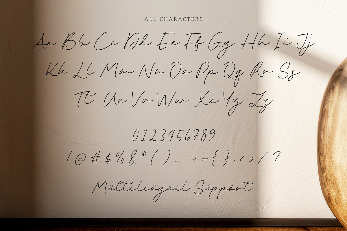 Eastin Hikary Font, a Script Font by Timurtype (Photo 6 of 7)