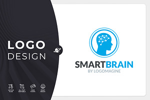 Smart Brain Logo Template