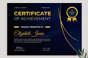 Modern Certificate Layout, a Stationery Template by MightyDesign (Thumbnail 2 of 6)