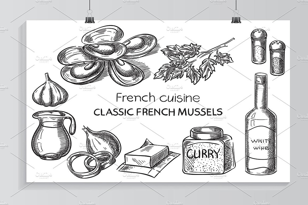 French cusine., a Food Illustration by © Fisher Photostudio (Photo 3 of 7)