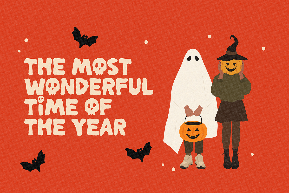 HELLO OCTOBER | SPOOKY FONT, a Handwritten Font by Maria Feliz Fonts (Photo 6 of 9)
