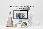 Abstract Mockup Set, a Mac Mockup by Best Pixels™ (Thumbnail 1 of 10)