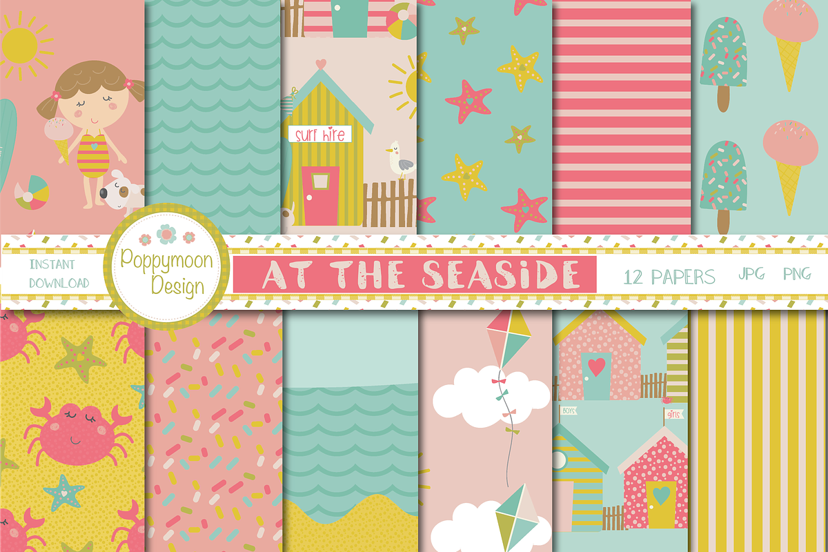 Big summer bundle, an Illustration by Poppymoondesign (Photo 13 of 20)