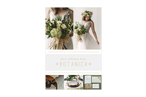 Botanica II Holiday Printable