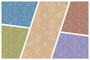 Soft Garden Seamless Pattern