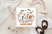 Halloween Fall Goose Sheet Ghost, an Illustration by CraftArtStudio (Thumbnail 4 of 4)