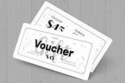 Gift Voucher Card Template, a Card Template by MightyDesign (Thumbnail 3 of 6)