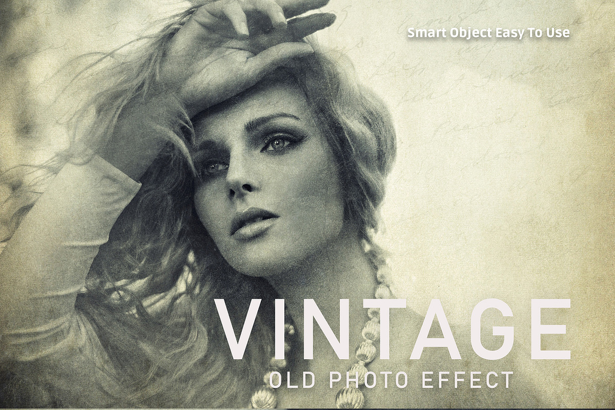 Vintage Old Photo Effect, a Brushes & More by Creativetacos (Photo 1 of 6)