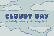 Cloudy + Stormy Day Bundle, a Handwritten Font by JillianDeGrieIllustration (Thumbnail 2 of 8)