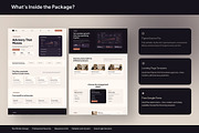 Business Advisory Landing Page, an UI Kit Template by Pitchlook.Studio (Thumbnail 3 of 3)