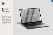 Laptop Mockup, a Mac Mockup by Lxadesign (Thumbnail 1 of 9)