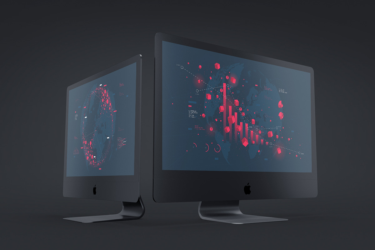 Data visualization set 12, a Technology Illustration by MaximGertsen (Photo 6 of 6)