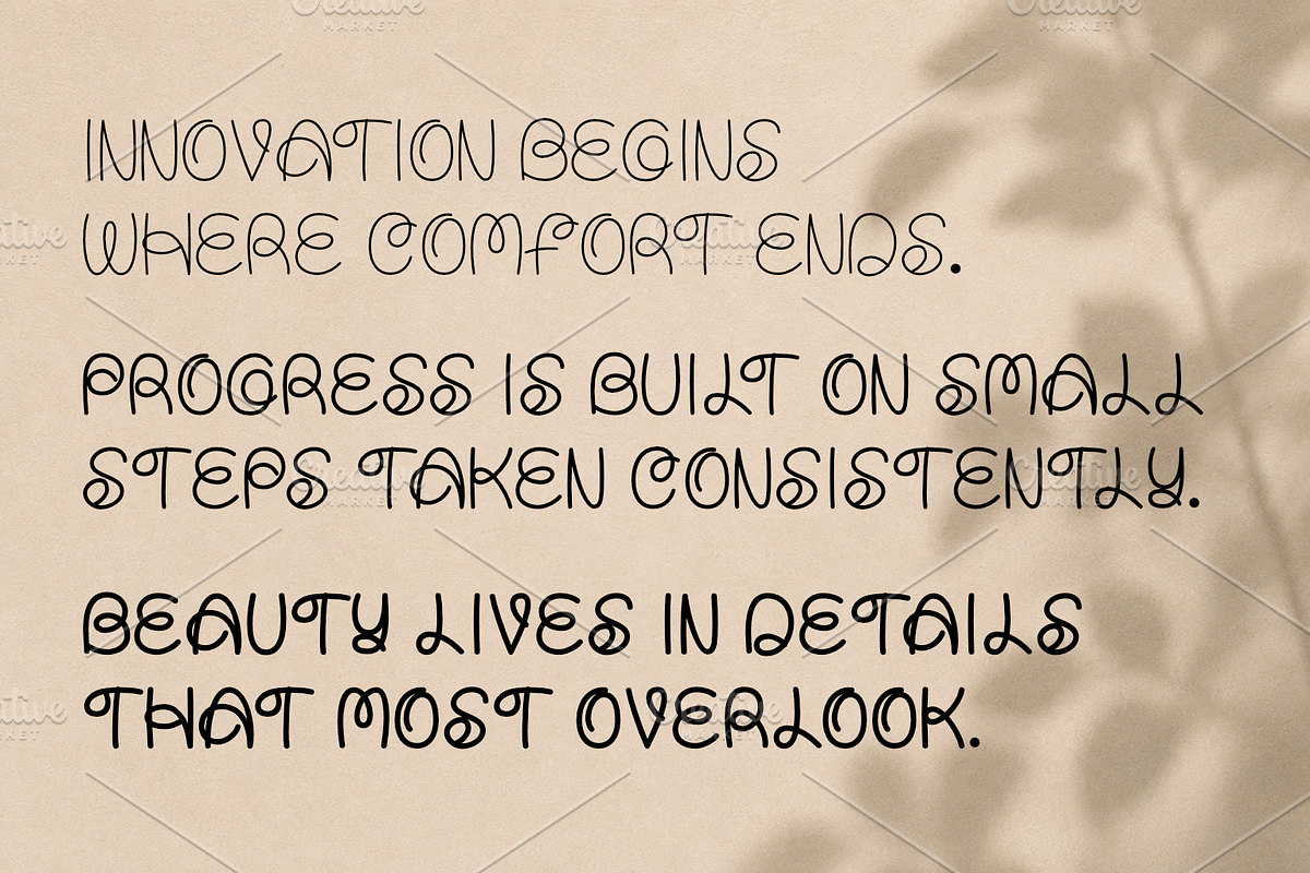 Lorafe – Multiweight Decorative Font, a Handwritten Font by Solutype (Photo 10 of 12)