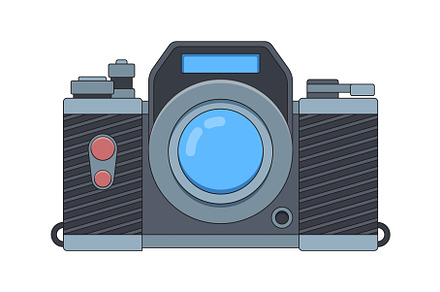 camera isolated. photography
