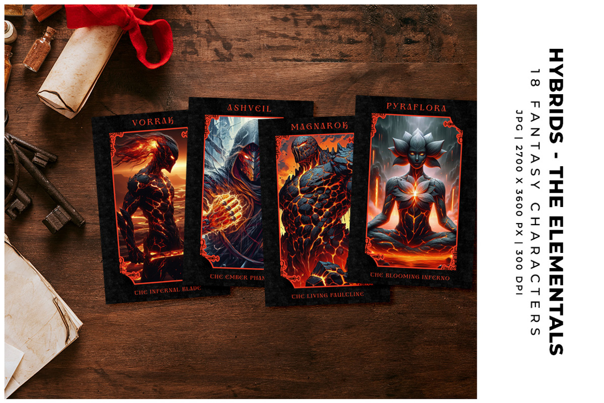 Hybrids - The Elementals, a Decorative Illustration by Digital Art Creations (Photo 6 of 7)