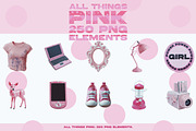ALL THINGS PINK: 250 PNG Elements, an Object Graphic by Megan Aili Designs (Thumbnail 12 of 17)