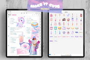 Make it Cute – Kawaii Stickers, an Object Illustration by LuOtero (Thumbnail 3 of 5)