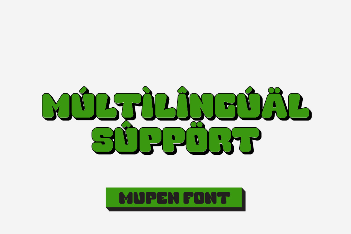 Mupen – Neubrutalism Bold, a Sans Serif Font by Typebae (Photo 7 of 7)