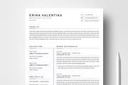 Resume/CV Bundle | 200+ for $29, a Resume Template by ResumeInventor (Thumbnail 39 of 207)