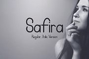Safira, a Script Font by da_only_aan (Thumbnail 2 of 5)