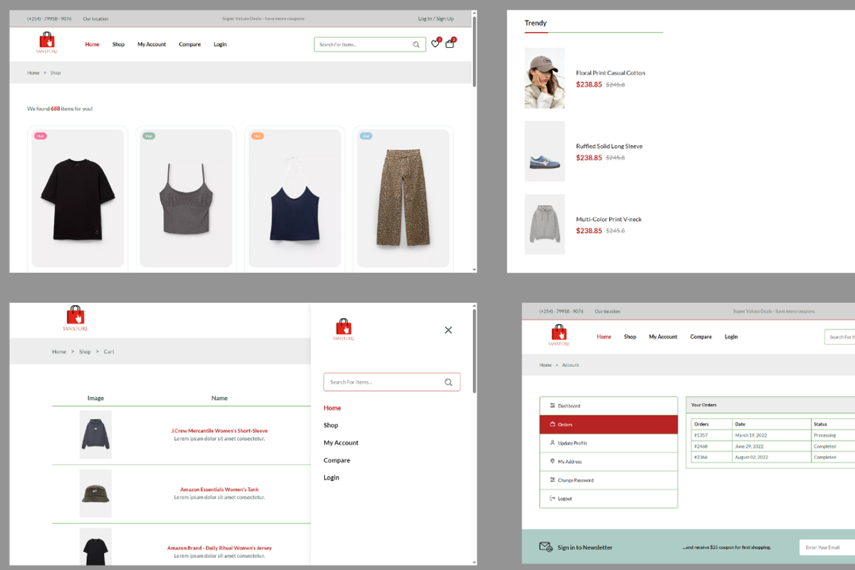 IanStore-Fashion ECommerce Template, a HTML Template by NomaTemplates (Photo 6 of 13)
