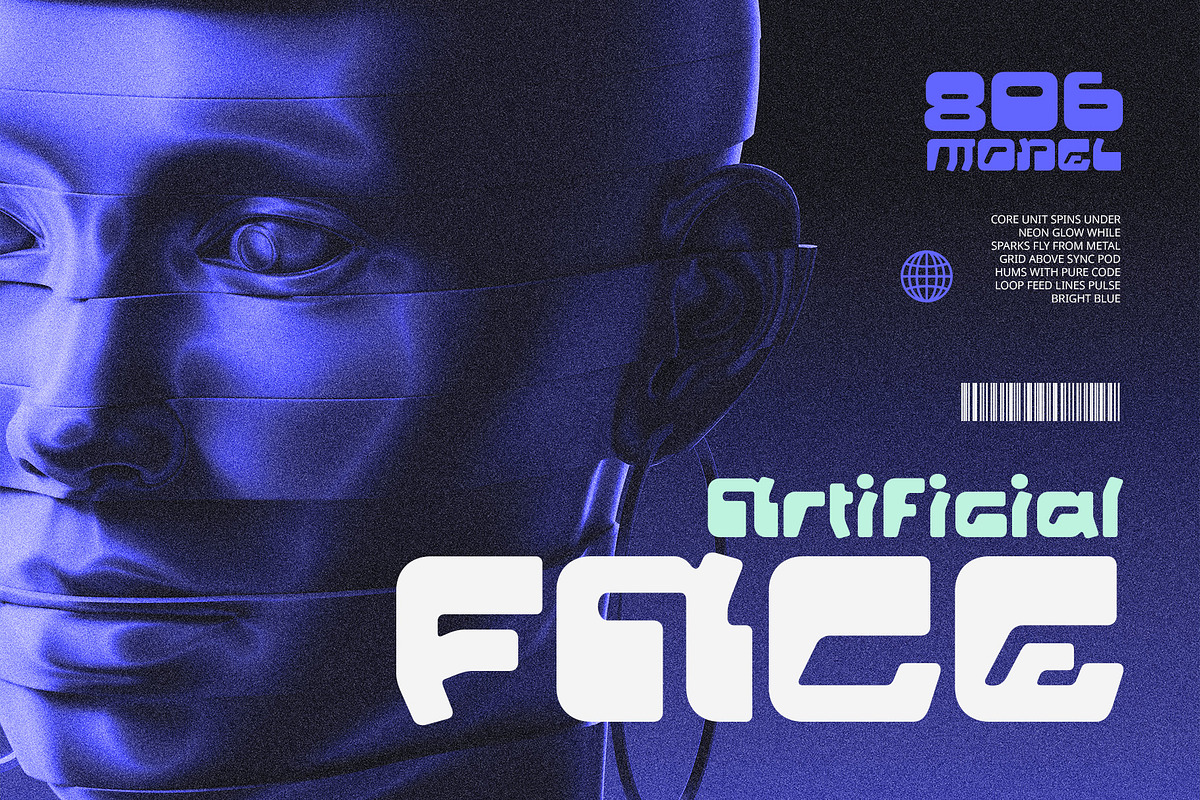 CS Dylan – Futuristic Font, a Sans Serif Font by Craft Supply Co. (Photo 7 of 8)