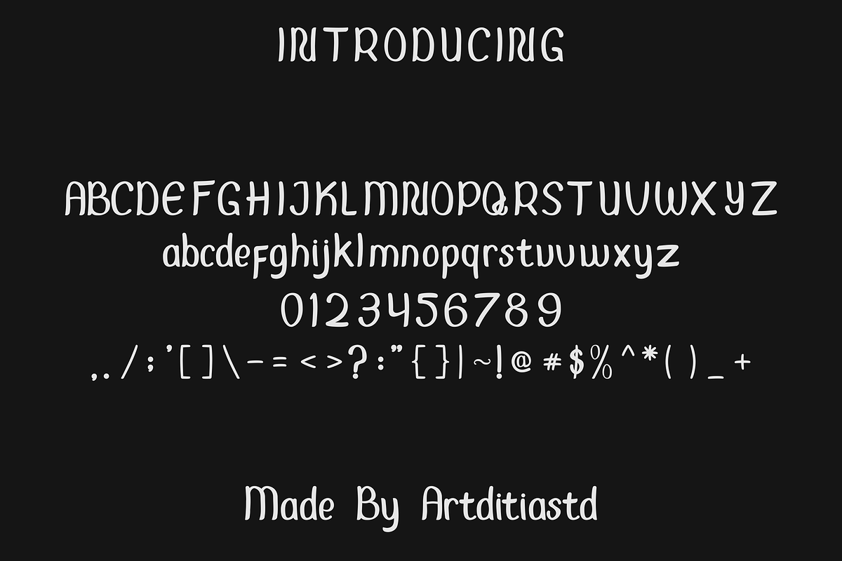 Galiho font, a Sans Serif Font by artditiastd (Photo 2 of 3)
