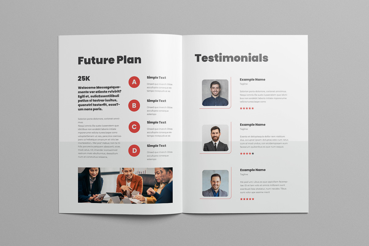 Proposal | InDesign, a Brochure Template by Pixelpick (Photo 4 of 9)