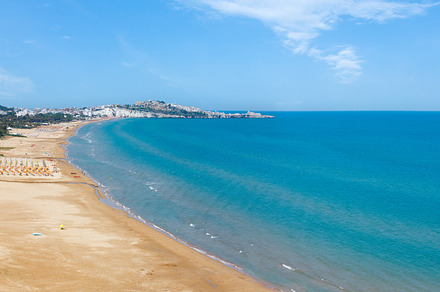Summer Lido di Portonuovo beach, Italy, a Nature Photo by YuriyB