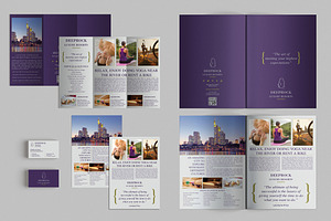 Set of Brochures / Stationery 01
