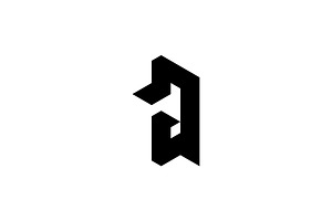 Premium Monogram Logo A