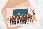 Pupils group photo, an Education Illustration by Good Studio (Thumbnail 3 of 4)