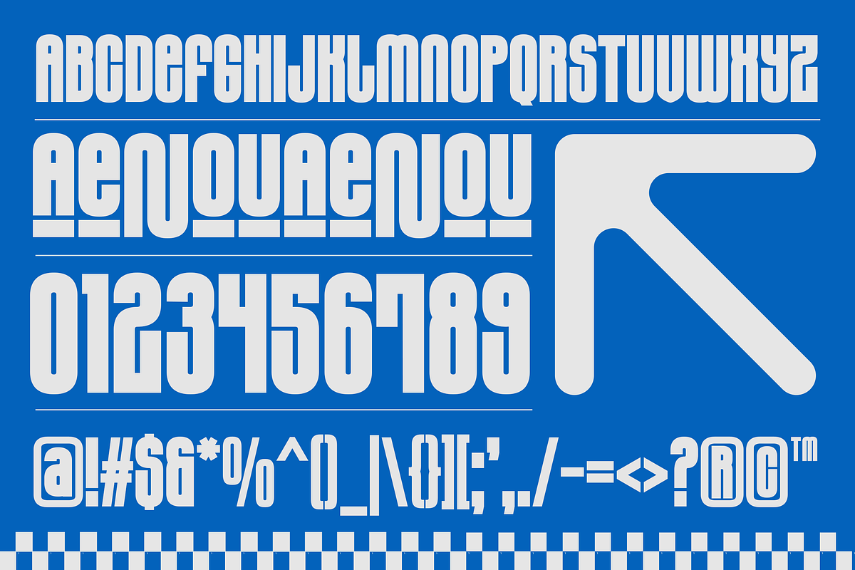 MC Verona – Bold Modern Display Font, a Sans Serif Font by kangfont Studio (Photo 9 of 12)