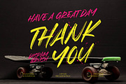 Broken Khemory Display Brush Font, a Script Font by Letterena Studios Script (Thumbnail 15 of 15)