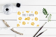 SERENA gold. Fine art font ., a Sans Serif Font by LABFcreations (Thumbnail 3 of 6)
